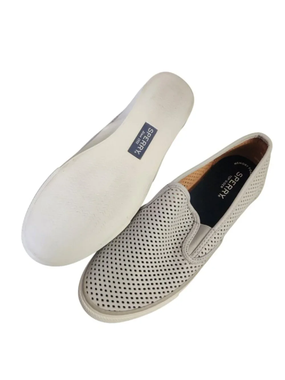 Sperry seaside perforated
